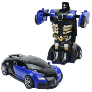 Transform CarRobot Model Car.Automatic Deformation Push and Go Car Vehicle Toy Race Car.Toys Easter Gifts for Boys